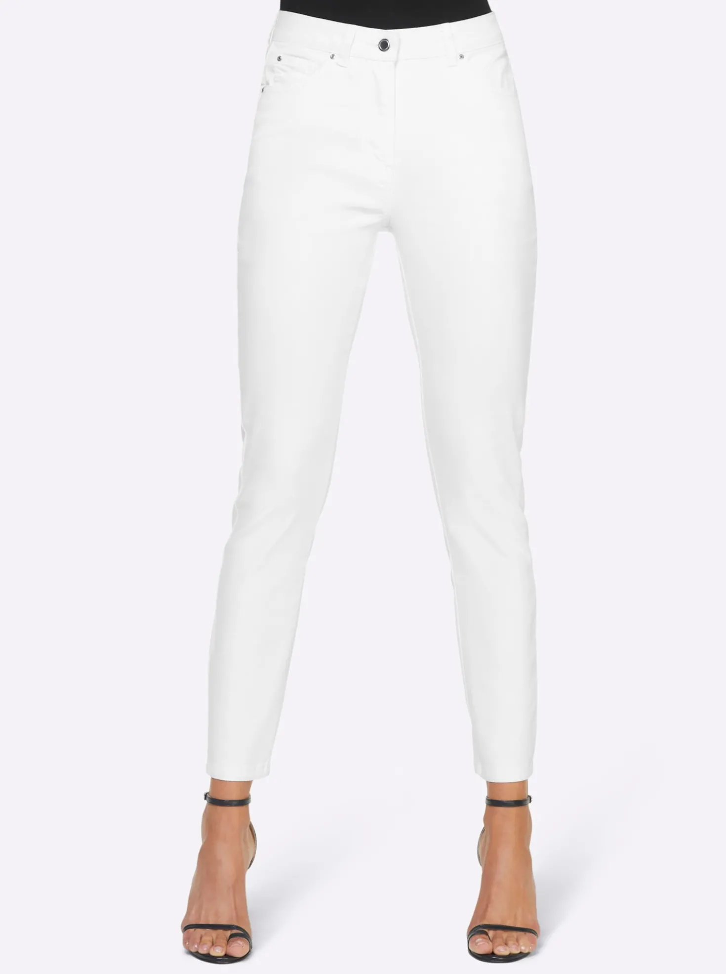 7/8-Jeans mit Push-up-Effekt