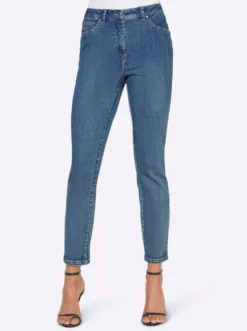 7/8-Jeans mit Push-up-Effekt