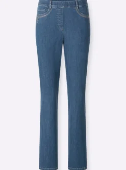 Jeans mit Rundum-Dehnbund