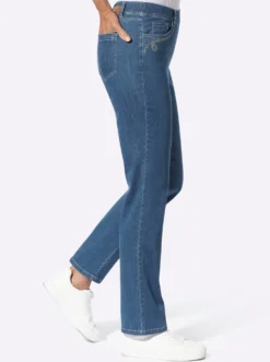 Jeans mit Rundum-Dehnbund