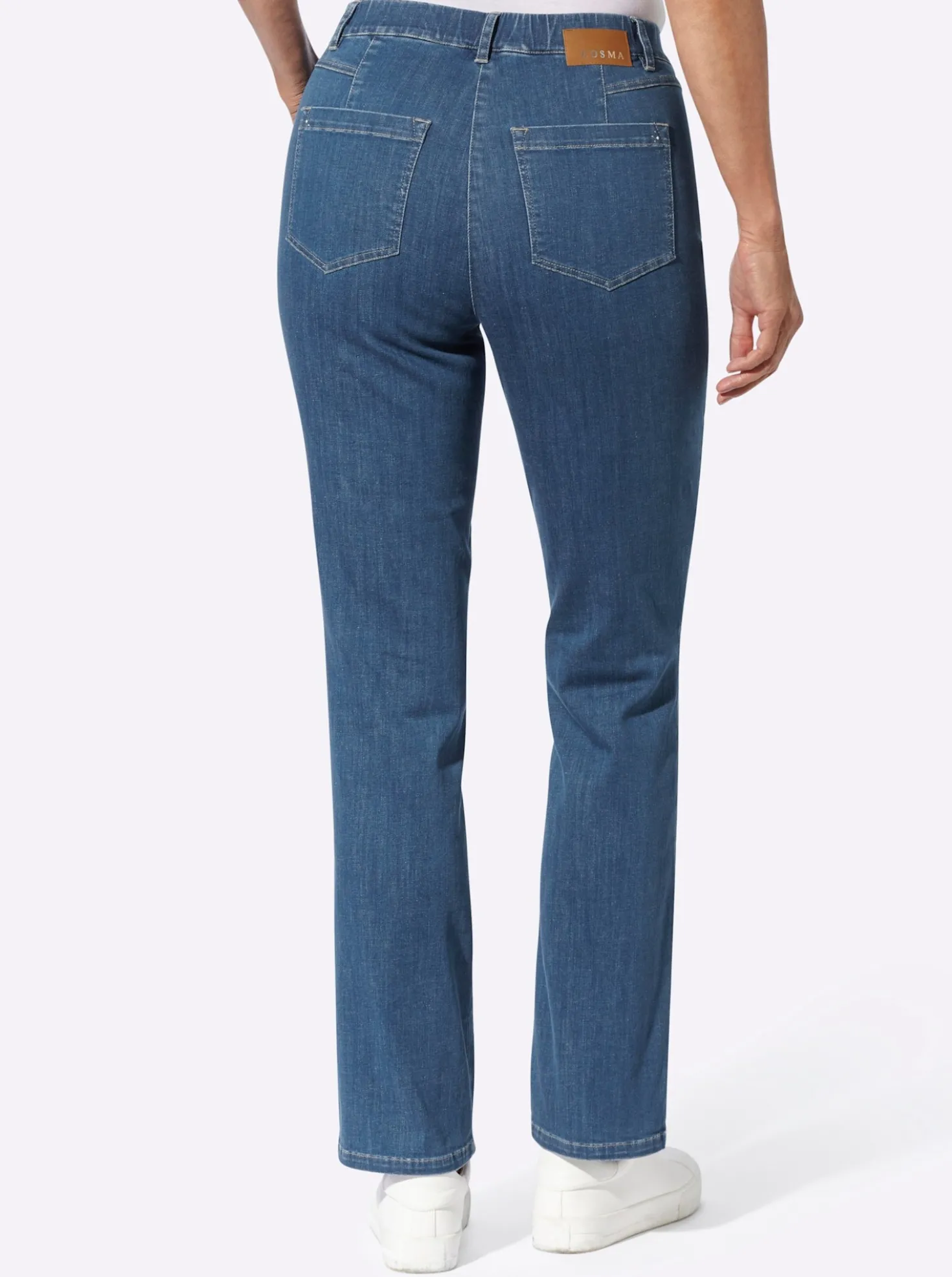 Jeans mit Rundum-Dehnbund