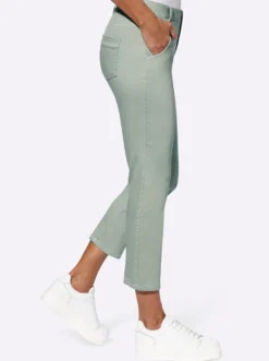 7/8-Jeans mit seitlicher Tasche