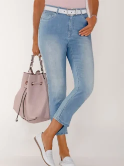 7/8-Jeans mit Stretch-Anteil