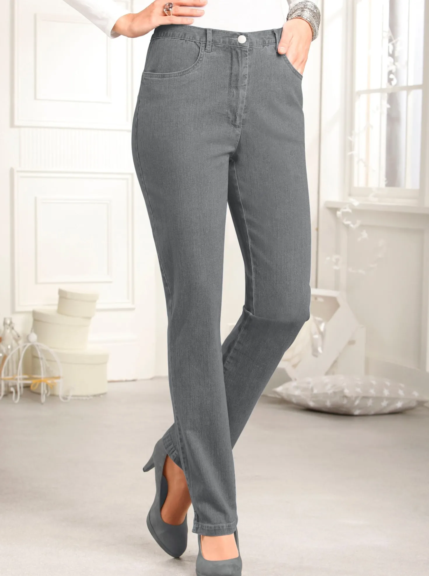 Jeans mit Stretch-Anteil