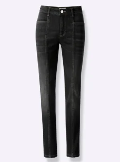 Jeans mit Teilnungsnähten