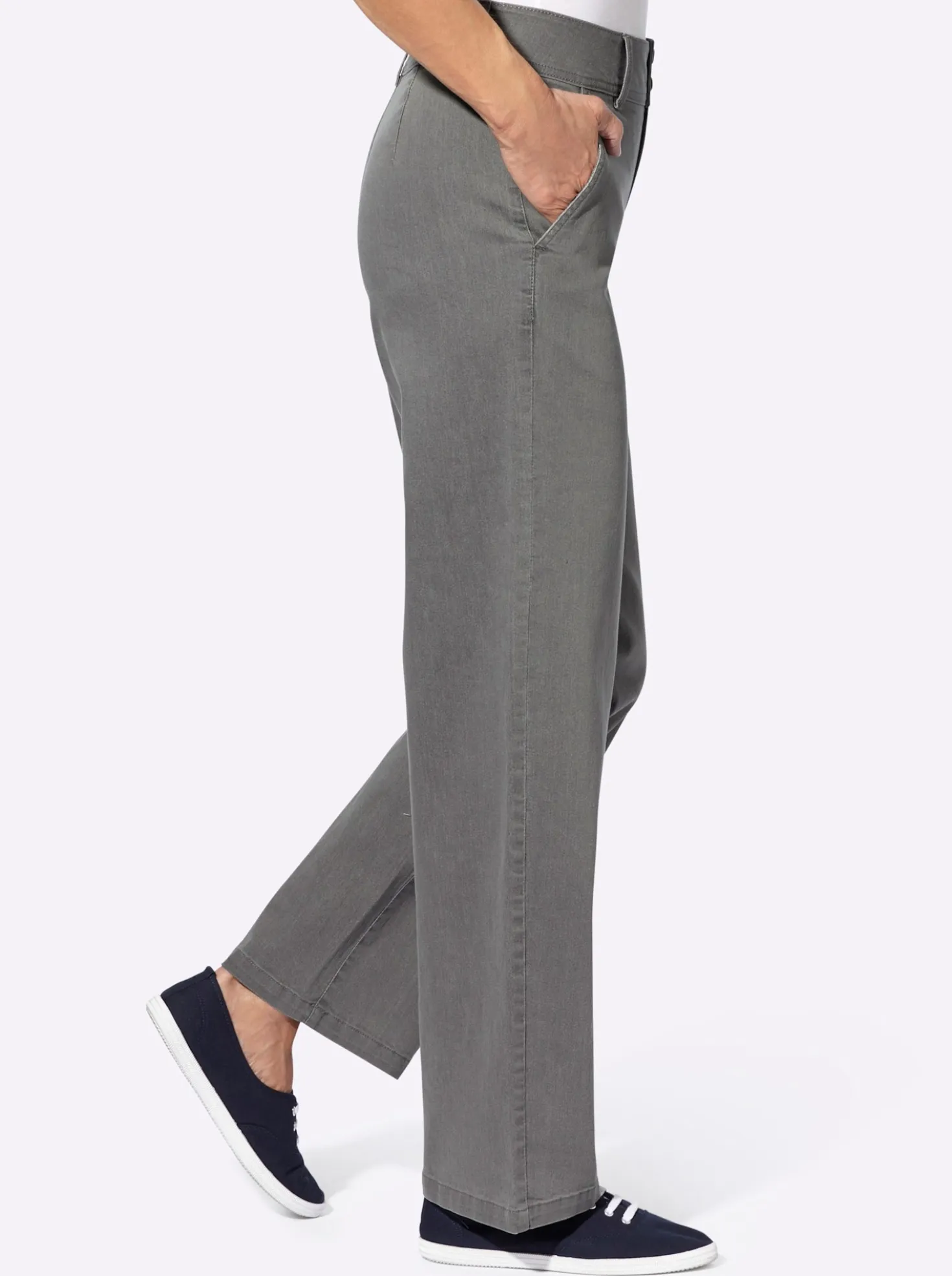 Jeans mit weitem Bein