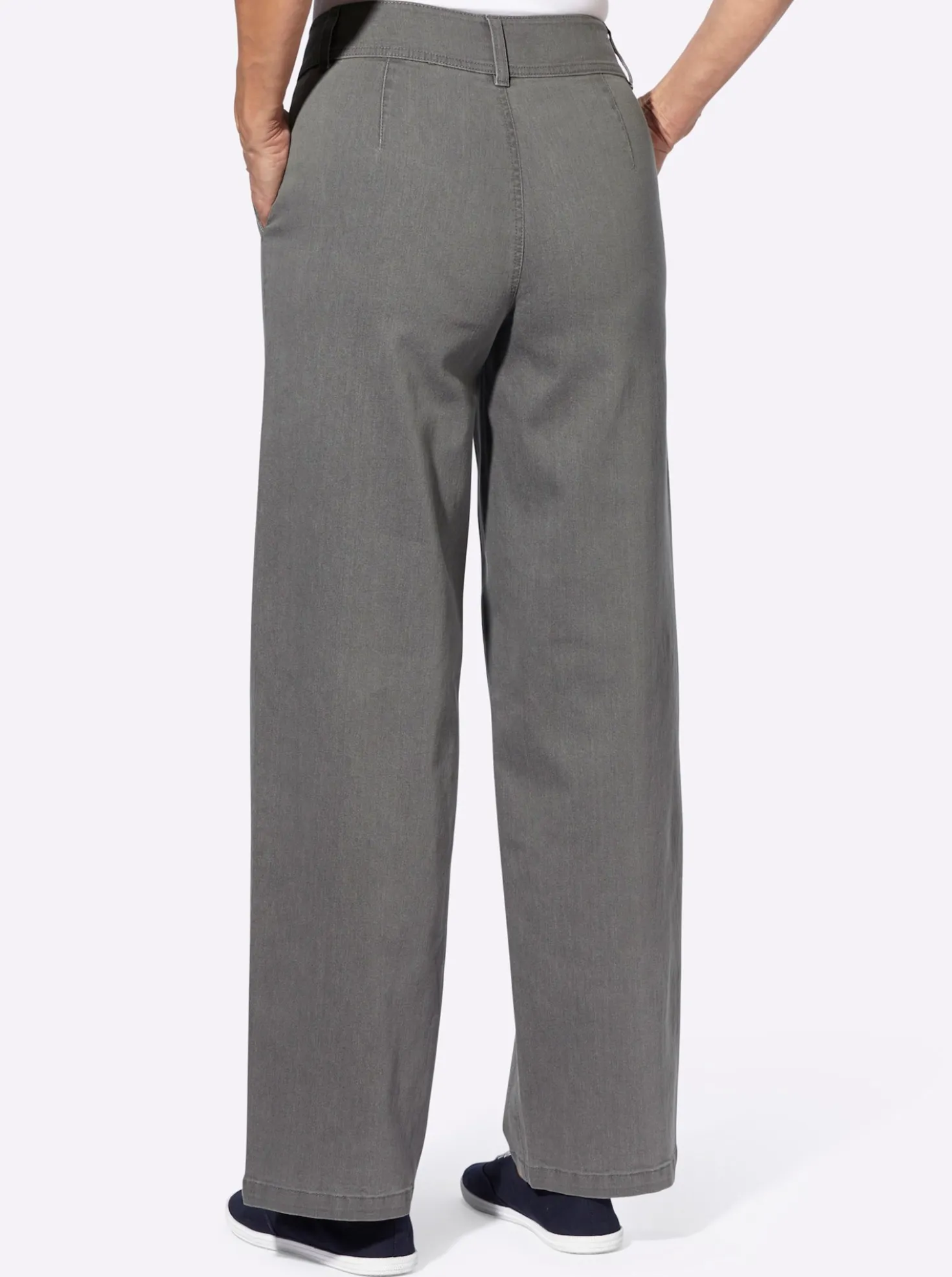 Jeans mit weitem Bein
