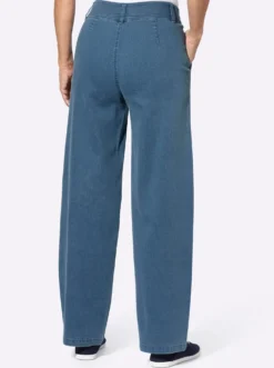 Jeans mit weitem Bein