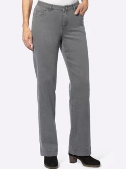 Jeans mit weitem Bein
