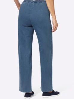 Jeans mit weitem Bein