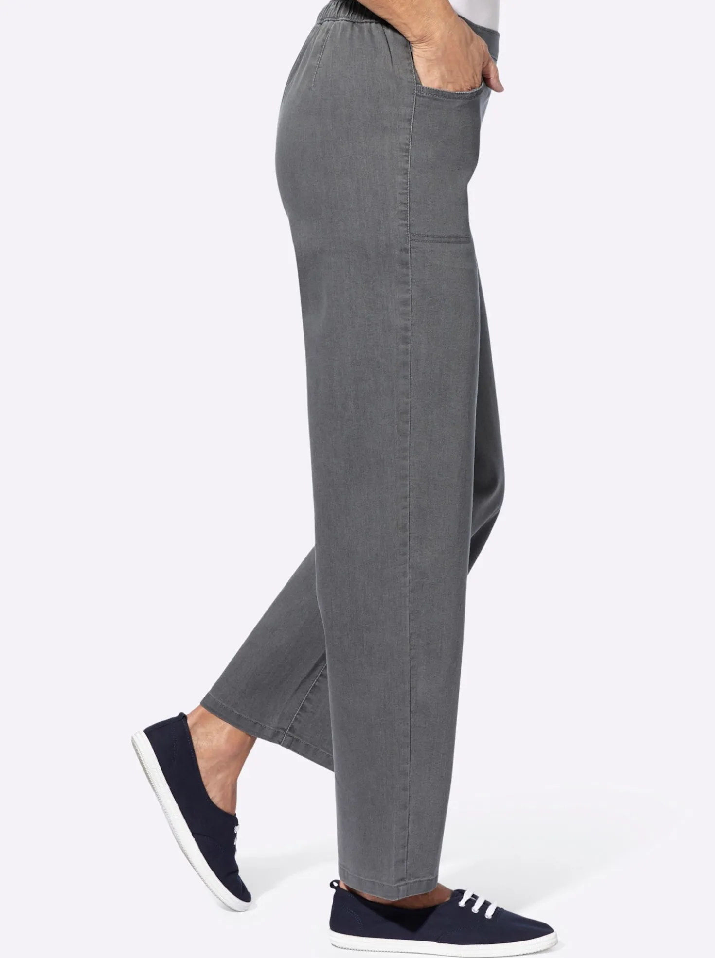 Jeans mit weitem Bein