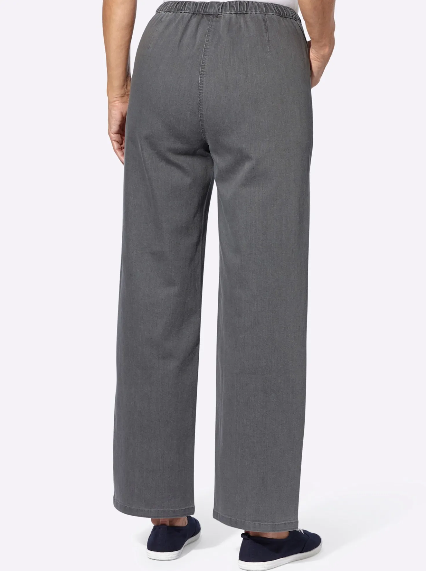 Jeans mit weitem Bein