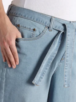 7/8-Jeans mit weiten Beinen
