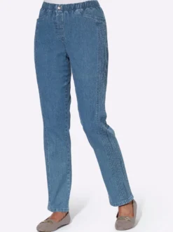 Jeans mit zweiter Seitennaht
