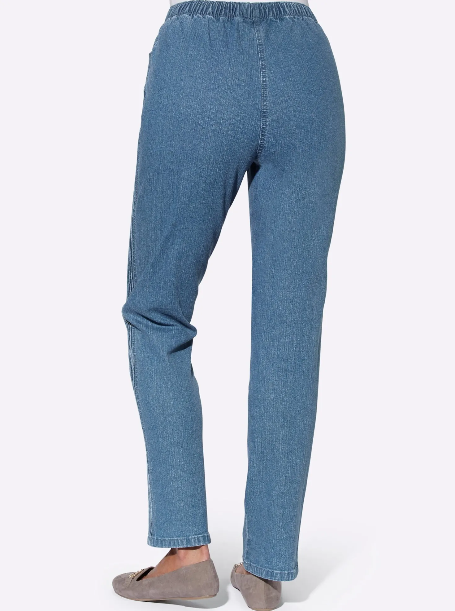 Jeans mit zweiter Seitennaht