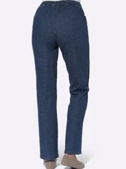 Jeans mit zweiter Seitennaht