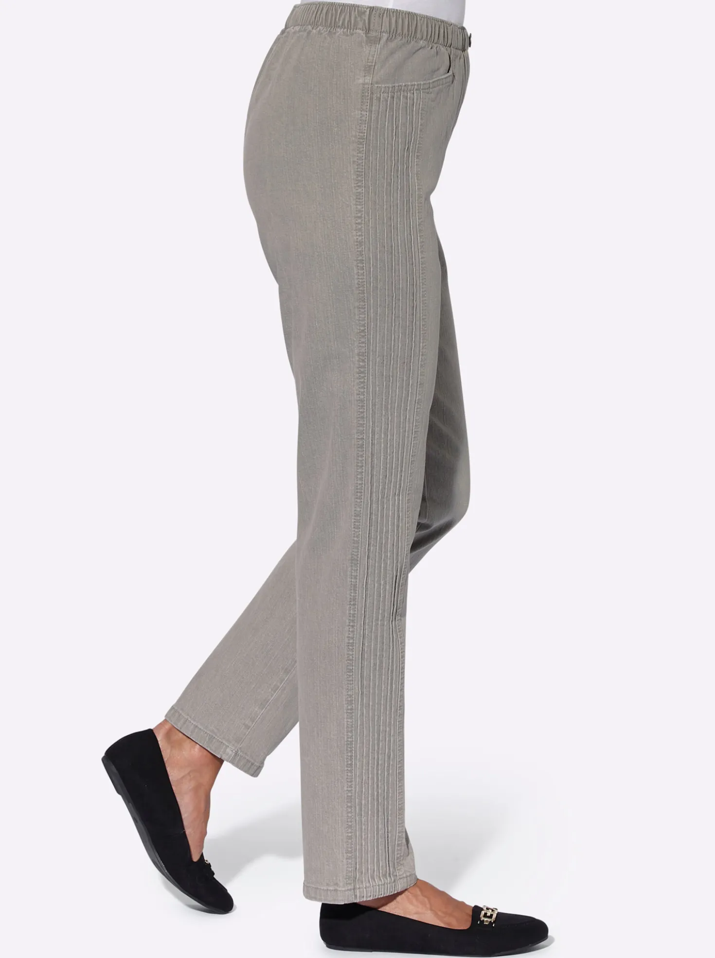Jeans mit zweiter Seitennaht