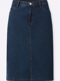 Jeansrock in 5-Pocket-Form