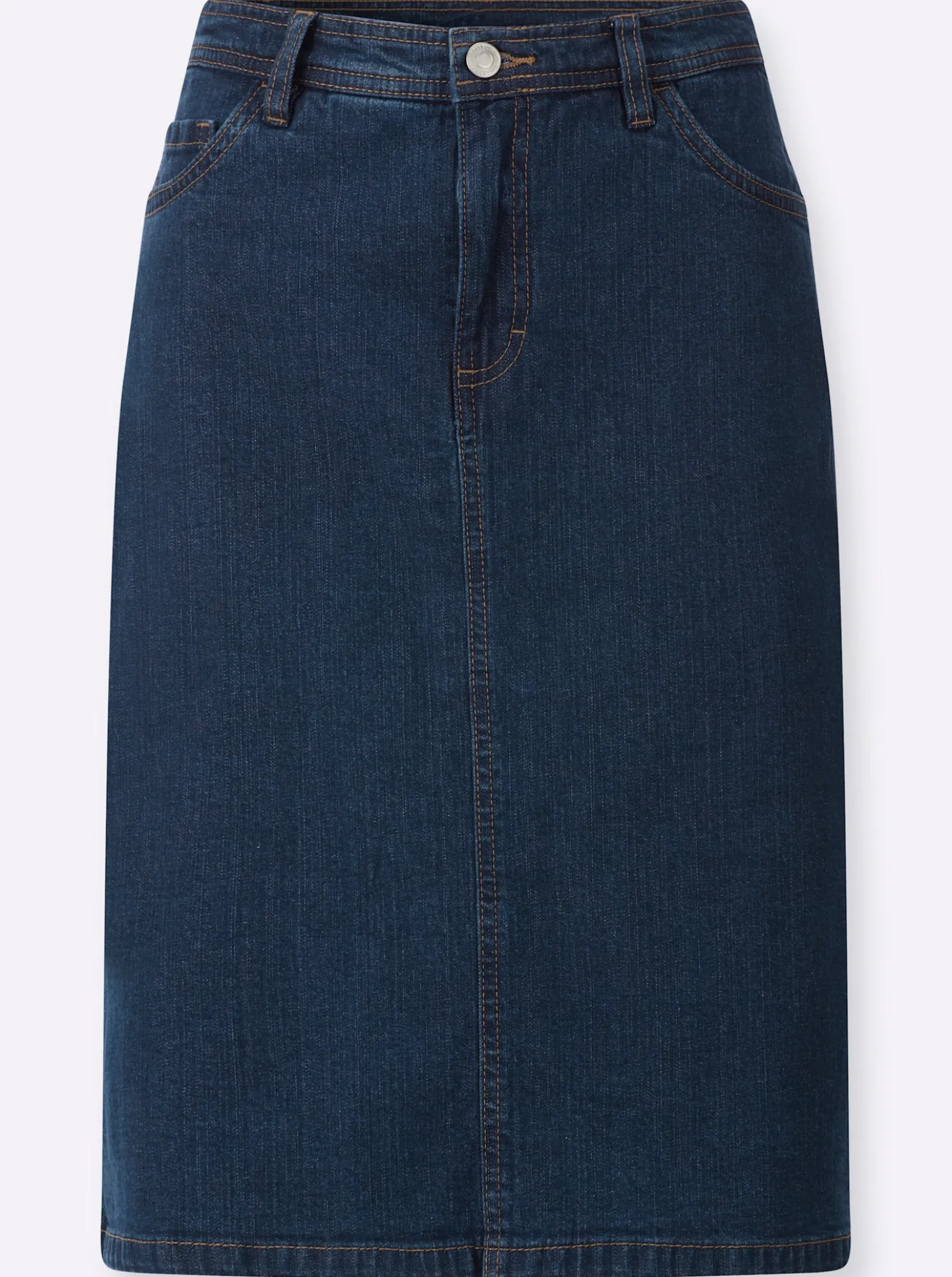 Jeansrock in 5-Pocket-Form