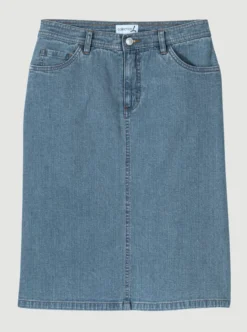 Jeansrock in 5-Pocket-Form