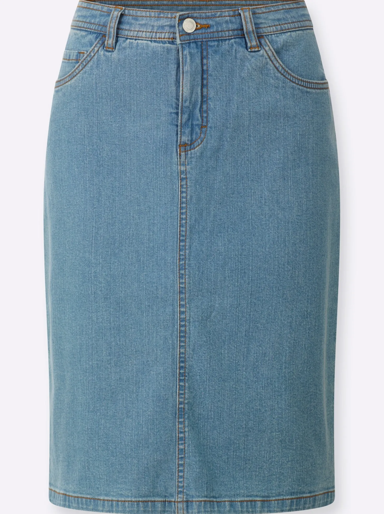 Jeansrock in 5-Pocket-Form