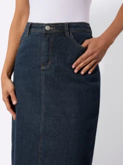 Jeansrock in 5-Pocket-Form