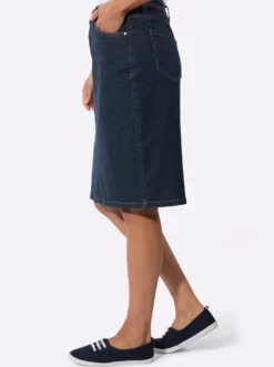 Jeansrock in 5-Pocket-Form
