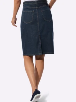 Jeansrock in 5-Pocket-Form