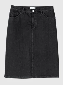 Jeansrock in 5-Pocket-Form