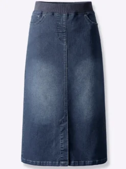 Jeansrock in Schlupfform