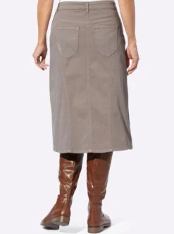 Jeansrock in Stretch-Qualität