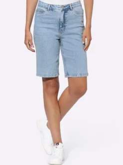 Jeansshort in 5-Pocket-Form