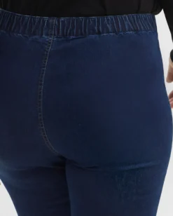 Jeggings in individueller Waschung