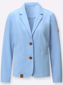 Jerseyblazer in Interlock-Qualität