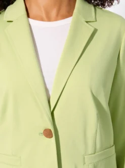 Jerseyblazer in Interlock-Qualität
