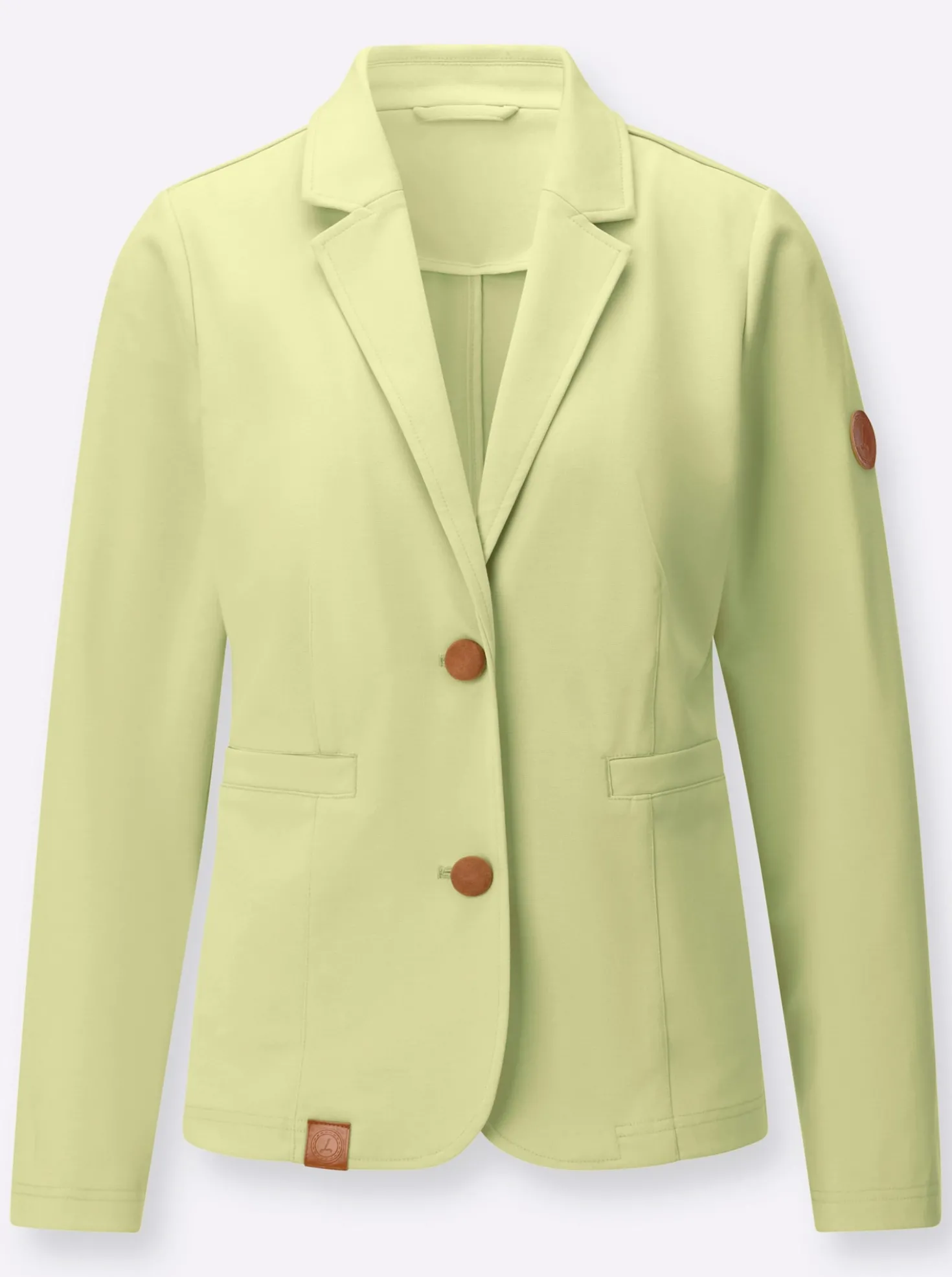 Jerseyblazer in Interlock-Qualität
