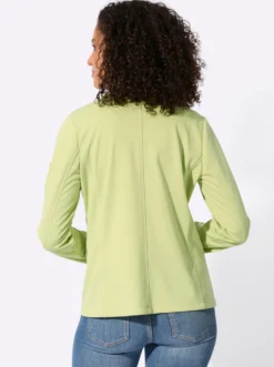 Jerseyblazer in Interlock-Qualität