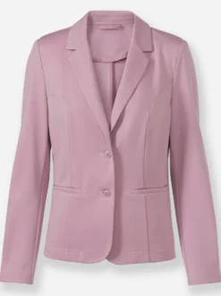 Jerseyblazer in Interlock-Qualität