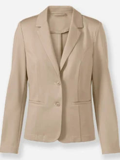 Jerseyblazer in Interlock-Qualität