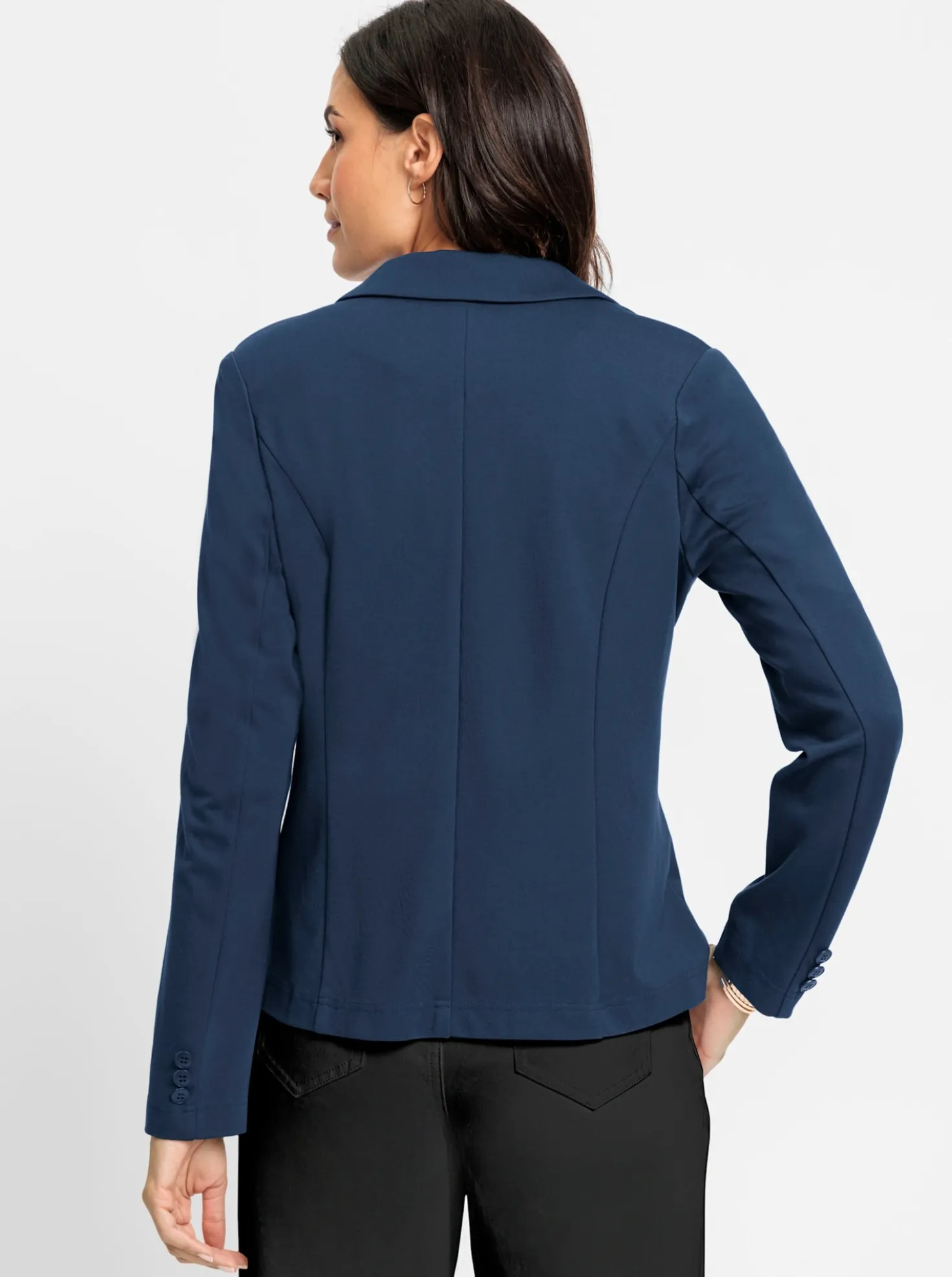 Jerseyblazer in Interlock-Qualität