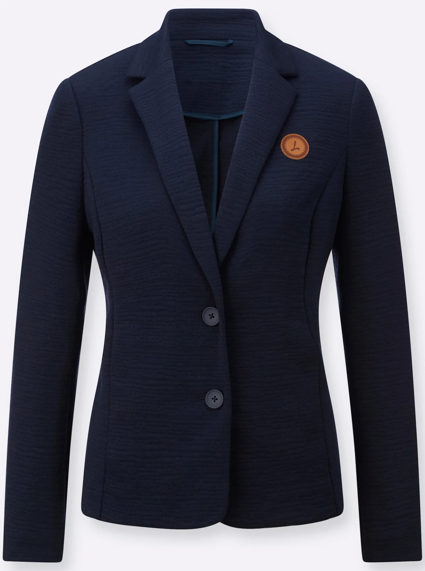 Jerseyblazer in Interlock-Qualität