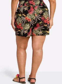 Jerseyhose in kurzer, weiter Form