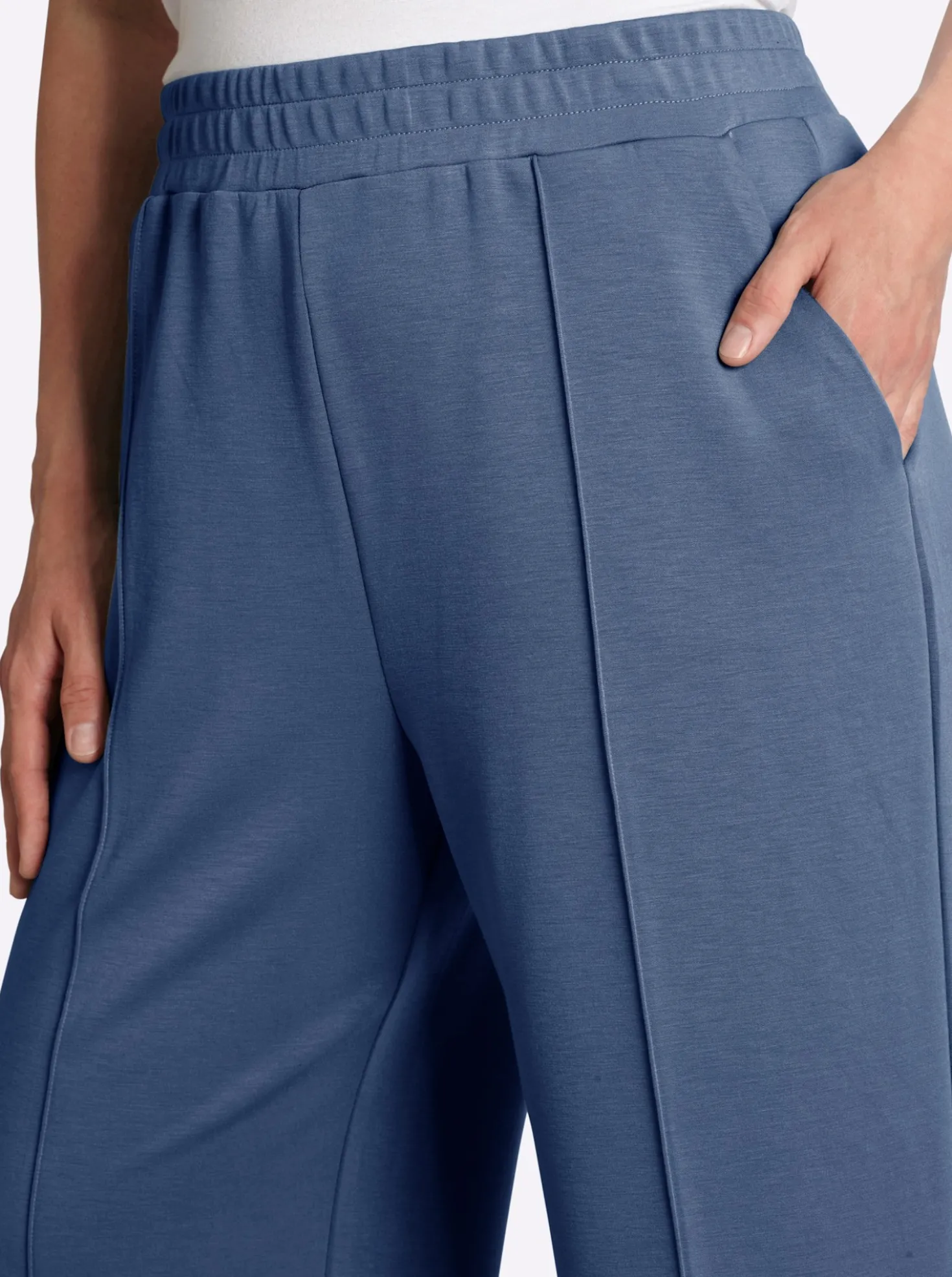 Jerseyhose in weich fließender Qualität