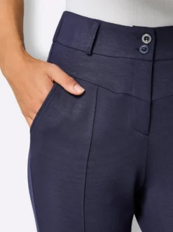 Jerseyhose mit Biesen
