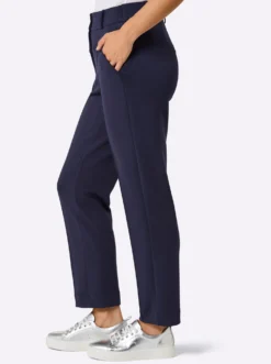 Jerseyhose mit Biesen