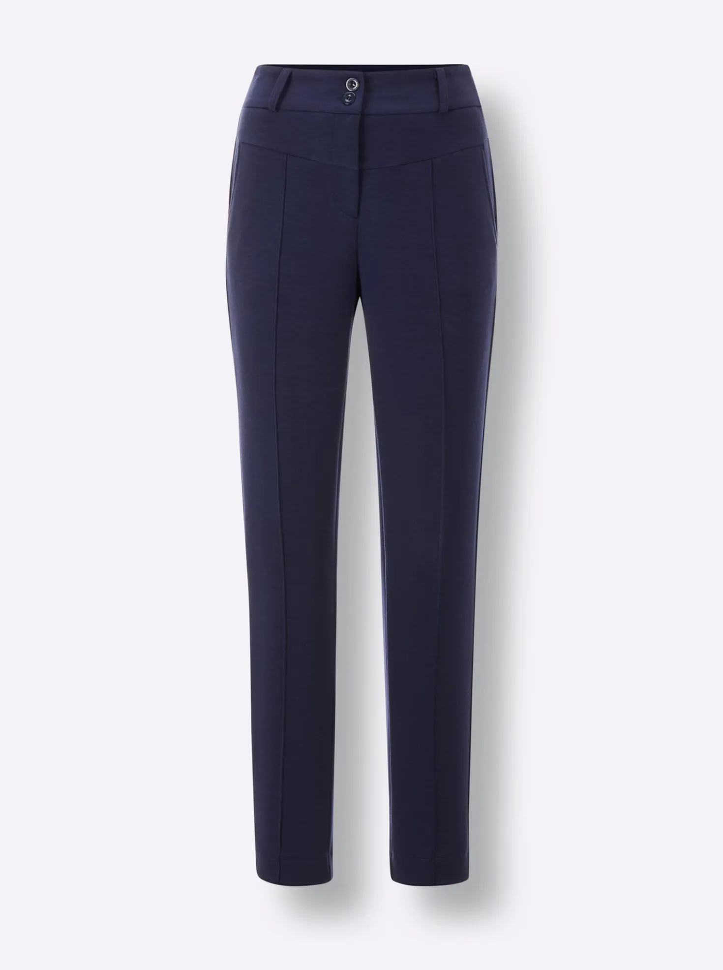 Jerseyhose mit Biesen