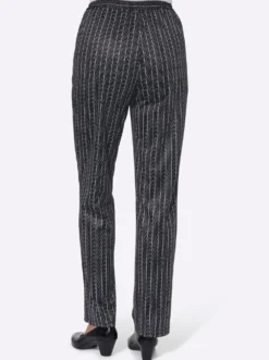 Jerseyhose mit Bindeband