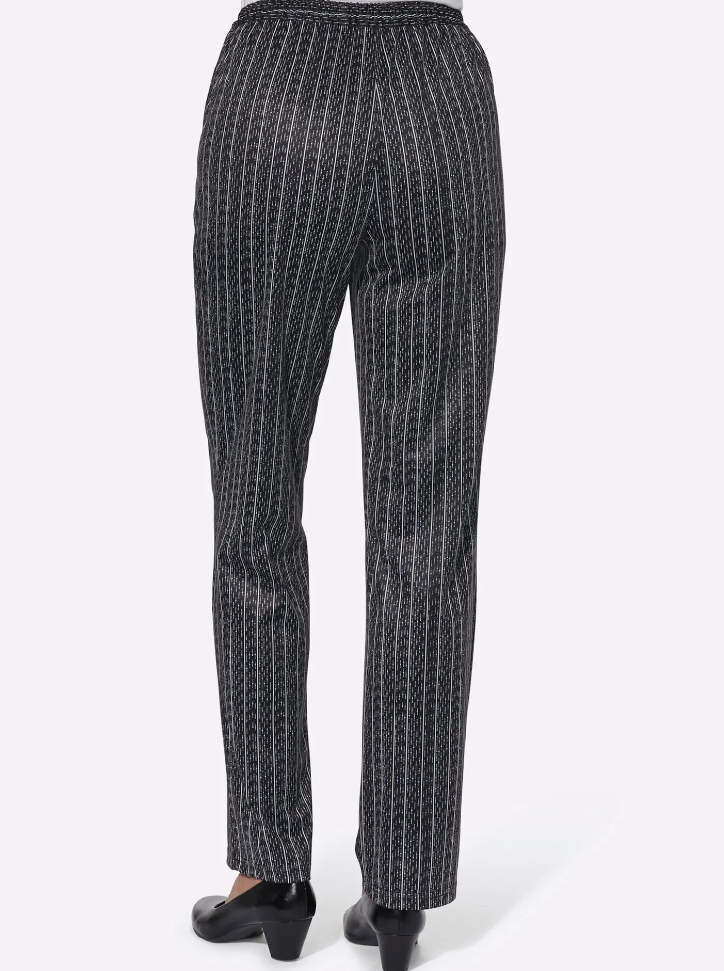 Jerseyhose mit Bindeband