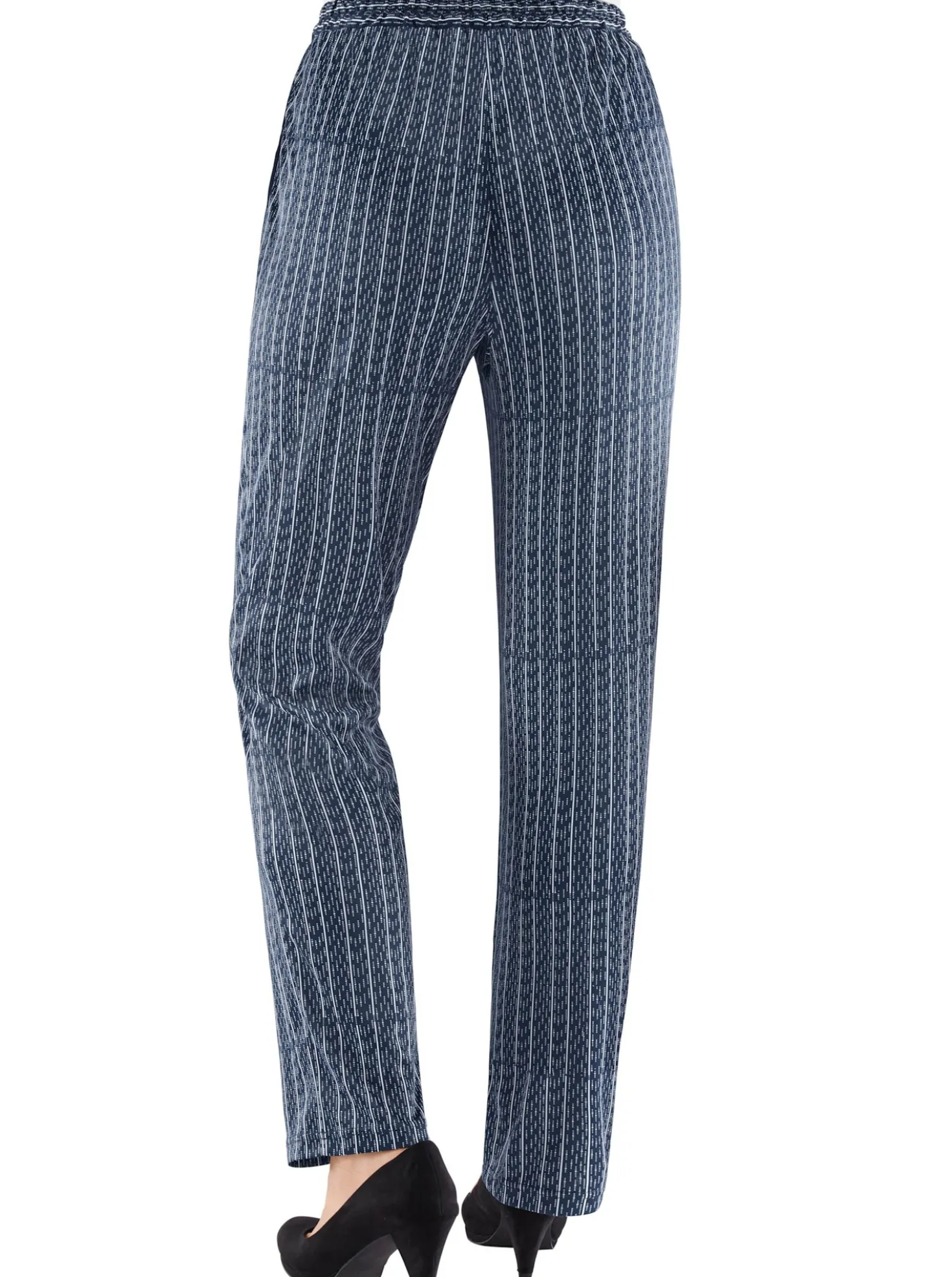 Jerseyhose mit Bindeband