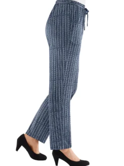 Jerseyhose mit Bindeband